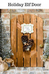 Holiday Elf Door